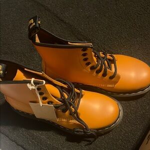 Dr. Martens Women's Orange Boots